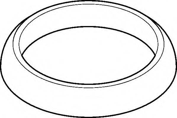Прокладка, труба вихлопного газу