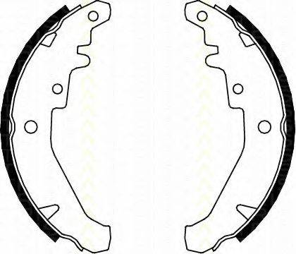 Комплект гальмівних колодок TRISCAN 8100 15026