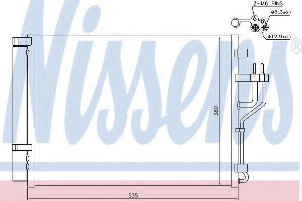 Конденсатор, кондиціонер NISSENS 940353