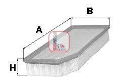 Повітряний фільтр SOFIMA S 3356 A