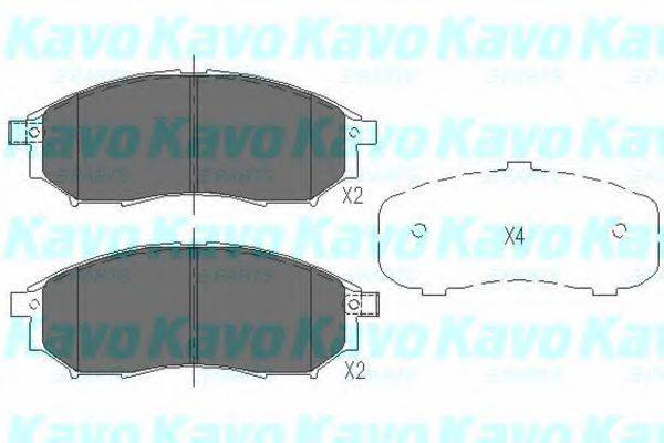 Комплект гальмівних колодок, дискове гальмо