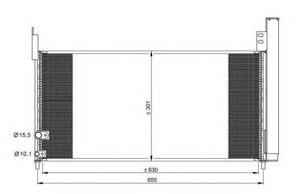 Конденсатор, кондиціонер NRF 35863