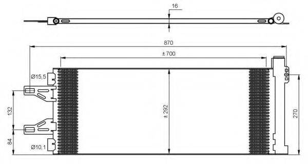 Конденсатор, кондиціонер NRF 35894