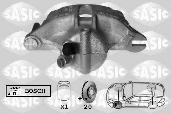 гальмівний супорт SASIC 6504002