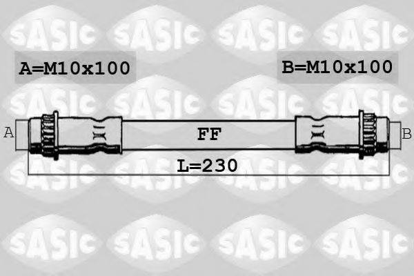 Гальмівний шланг SASIC 6604031