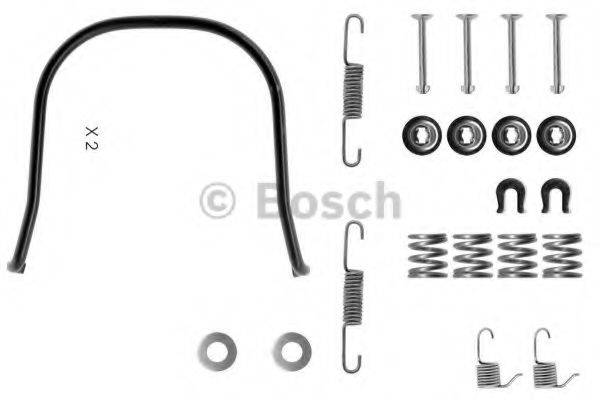 Комплектуючі, гальмівна колодка BOSCH 1 987 475 095