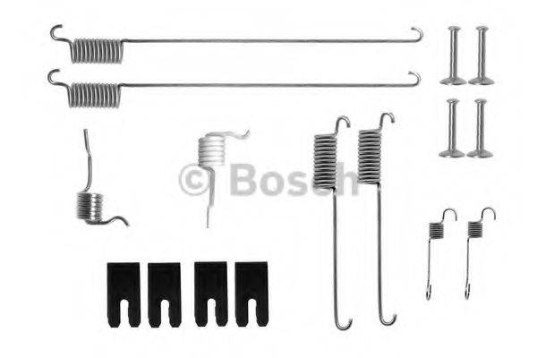 Комплектуючі, гальмівна колодка BOSCH 1 987 475 302