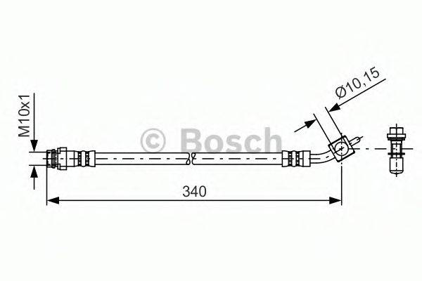 Гальмівний шланг BOSCH 1 987 481 423