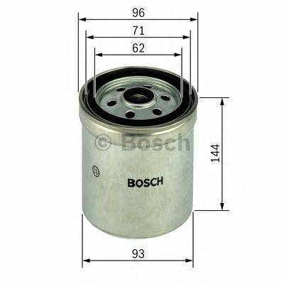 Паливний фільтр BOSCH 1 457 434 407