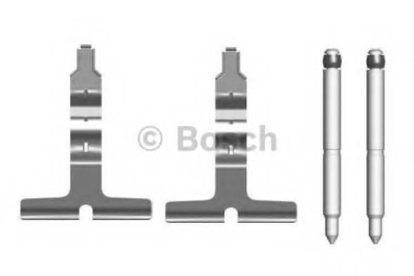 Комплектуючі, колодки дискового гальма BOSCH 1 987 474 430