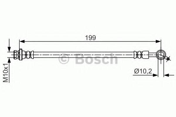 Гальмівний шланг BOSCH 1 987 481 698