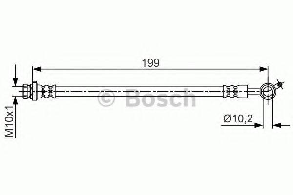 Гальмівний шланг BOSCH 1 987 481 699