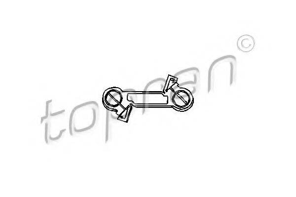 Шток вилки перемикання передач TOPRAN 102 848
