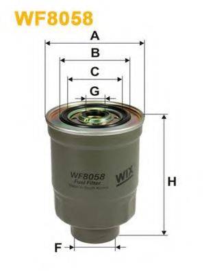 Паливний фільтр WIX FILTERS WF8058