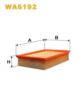 Повітряний фільтр WIX FILTERS WA6192