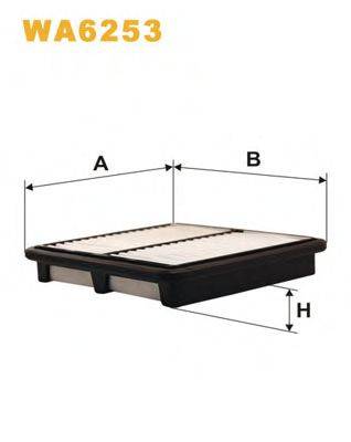 Повітряний фільтр WIX FILTERS WA6253