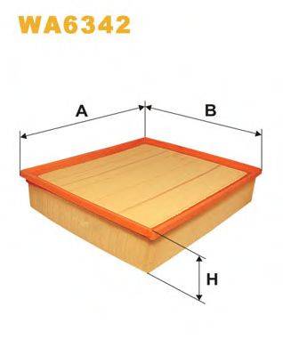 Повітряний фільтр WIX FILTERS WA6342