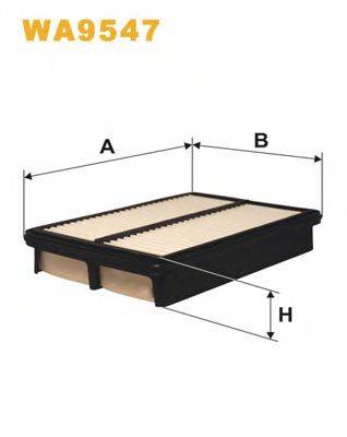 Повітряний фільтр WIX FILTERS WA9547