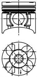 Поршень KOLBENSCHMIDT 40392600