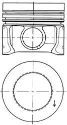 Поршень KOLBENSCHMIDT 41095600