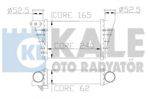 Інтеркулер KALE OTO RADYATOR 341900