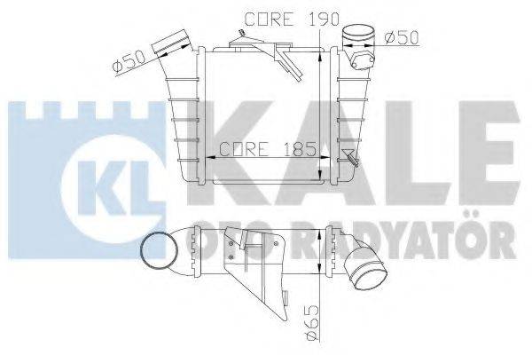 Інтеркулер KALE OTO RADYATOR 342300