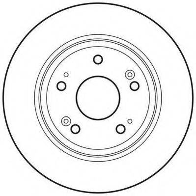 гальмівний диск JURID 562687JC